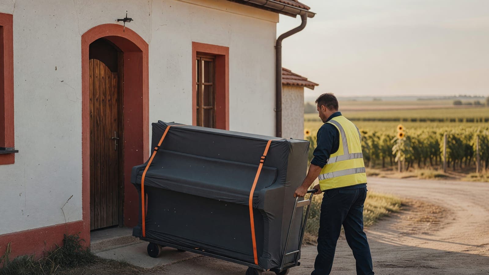 Professional piano transport in Burgenland