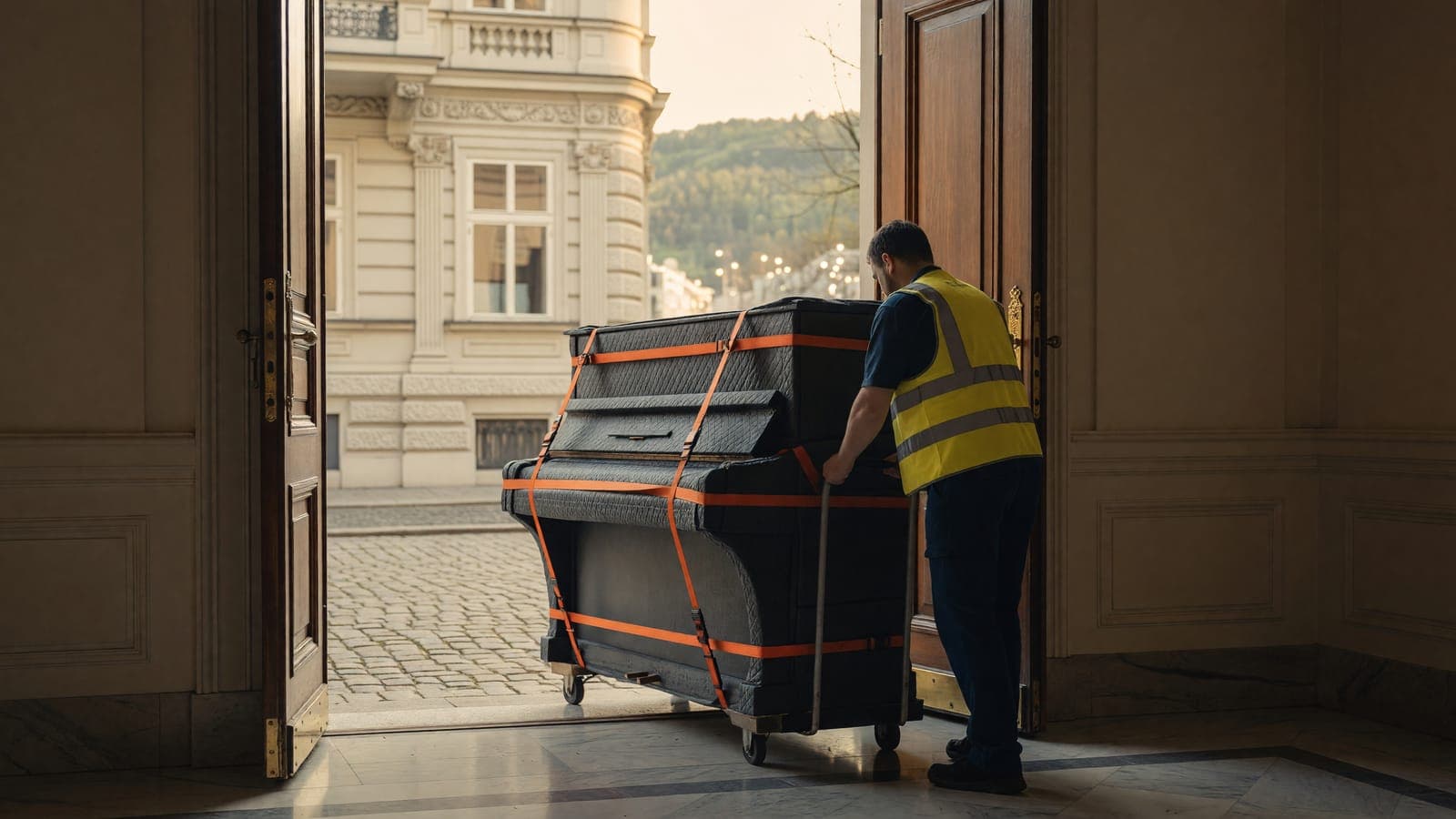 Professioneller Klaviertransport in Niederösterreich